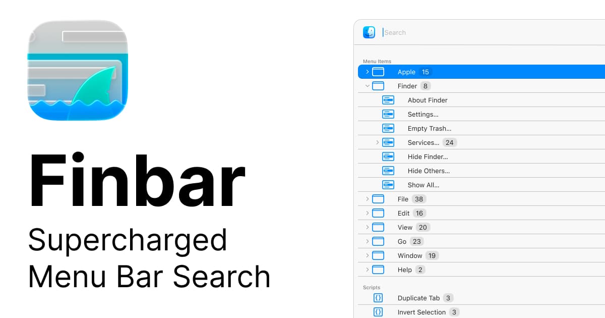 Finbar screenshot