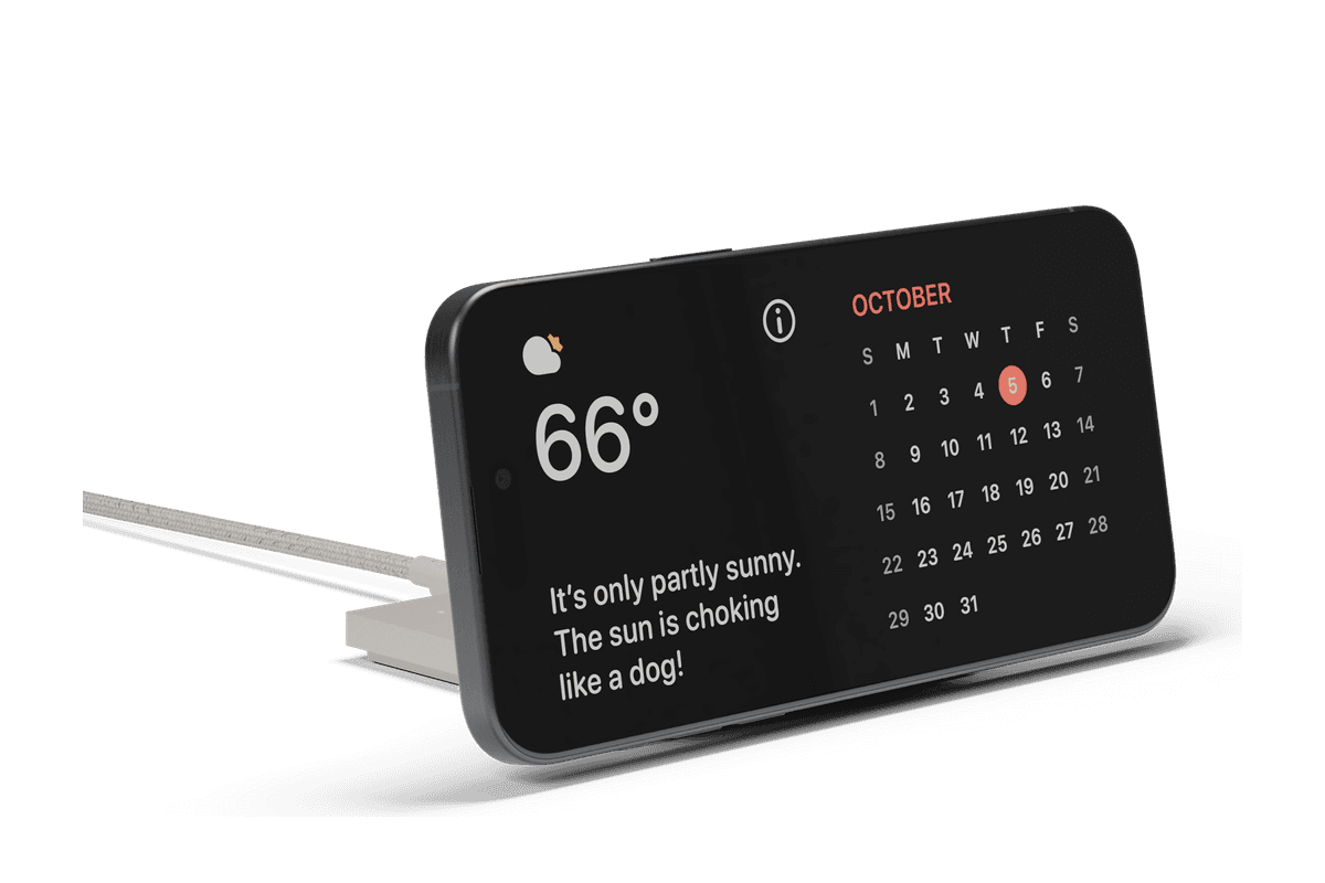 Native Union Rise Magnetic Wireless Charger hover image
