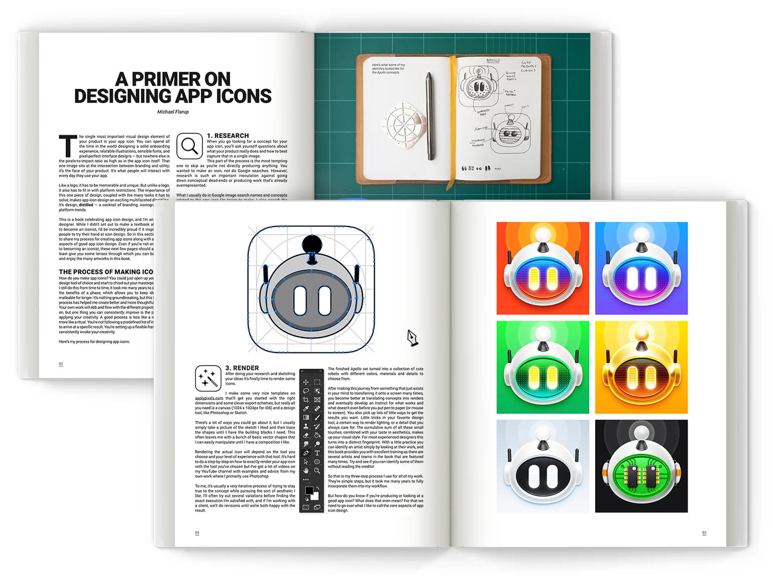 The iOS App Icon Book hover image