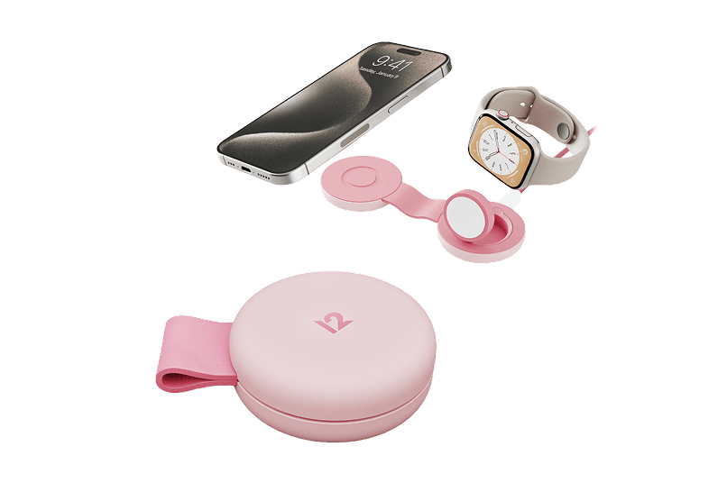 Butterfly 2-in-1 Wireless Charger hover image
