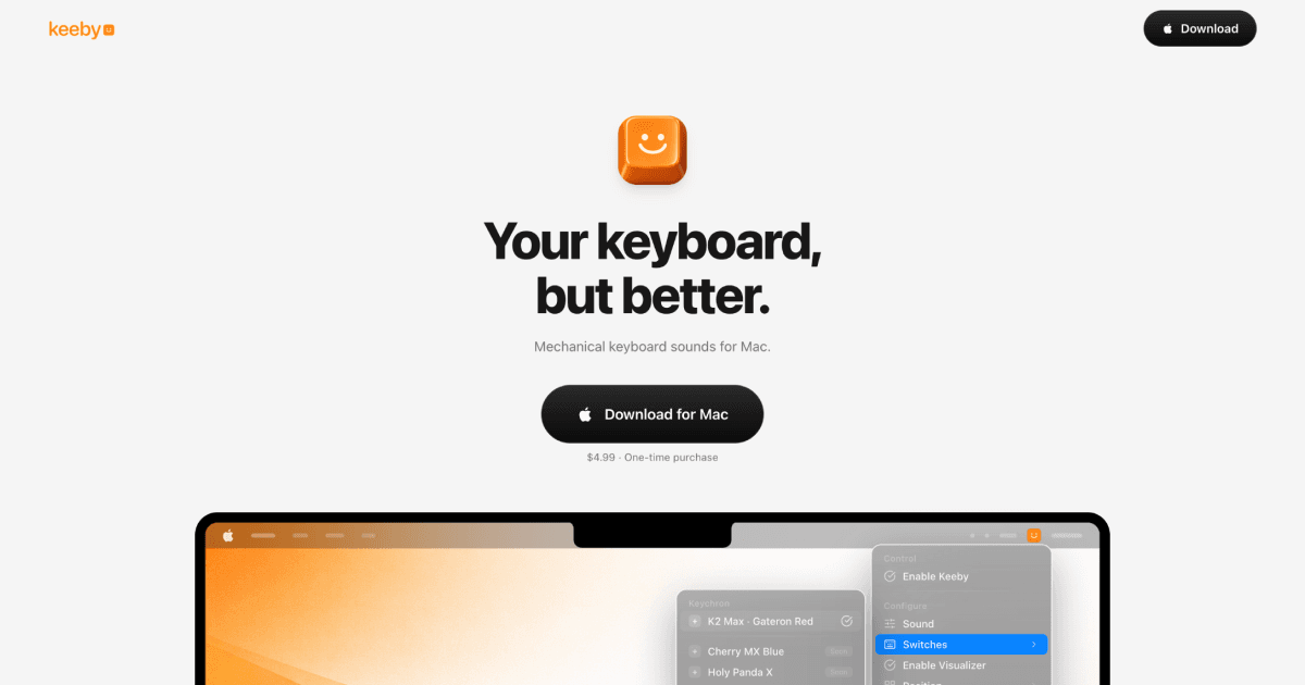 Keeby screenshot