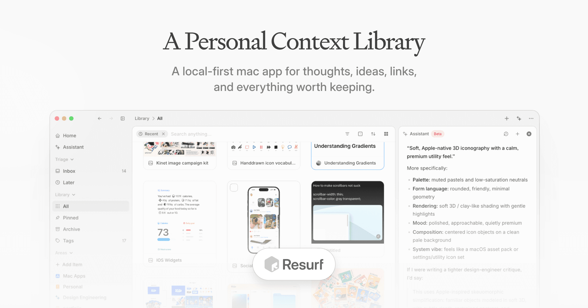 Resurf screenshot