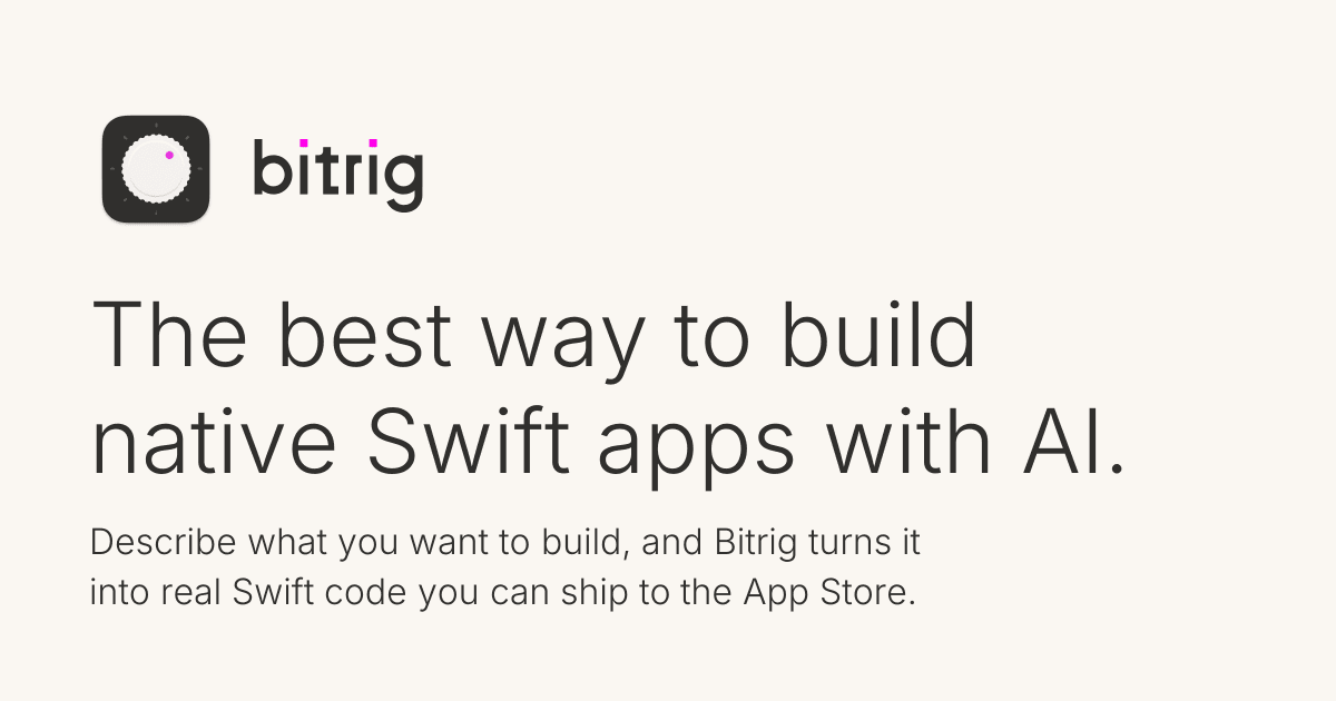 Bitrig screenshot