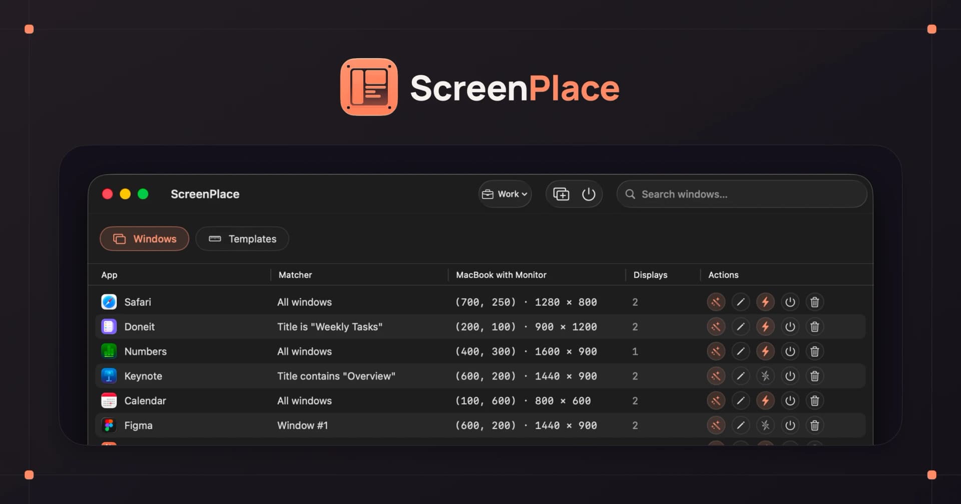 ScreenPlace screenshot