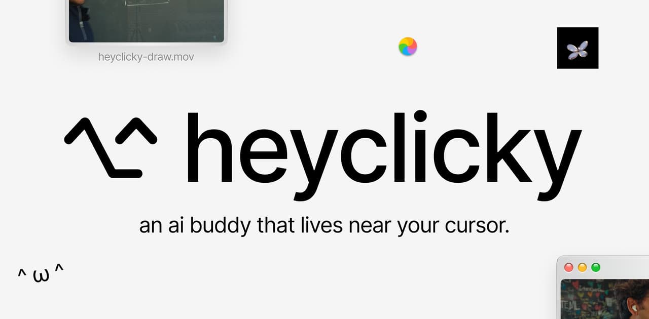 HeyClicky screenshot