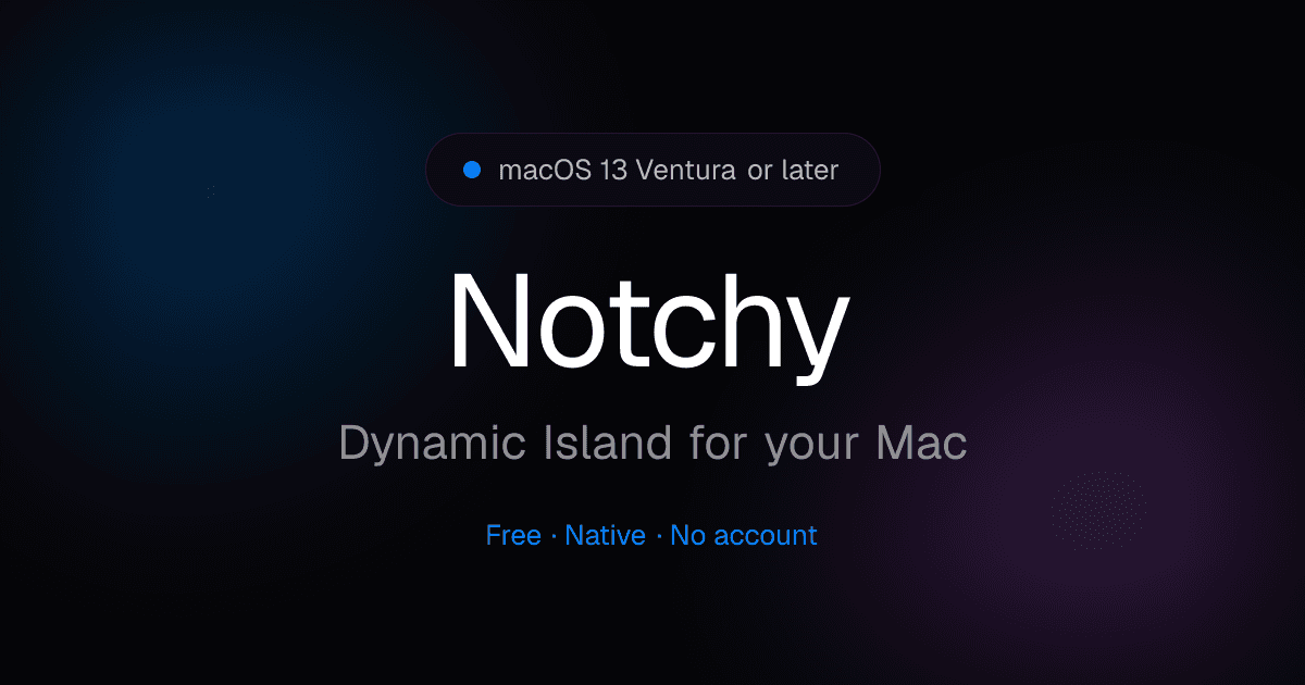 Notchy screenshot