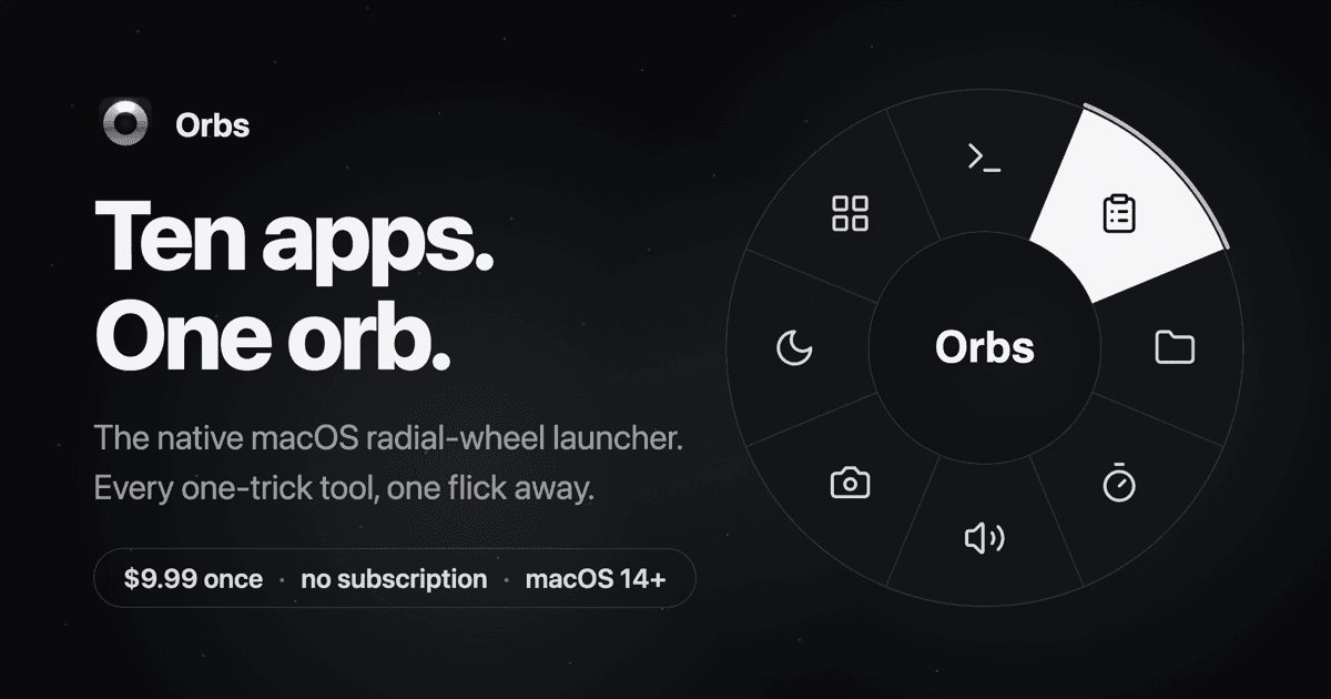 Orbs screenshot